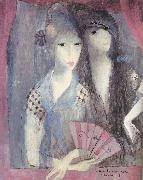 Marie Laurencin Two Spanish women oil